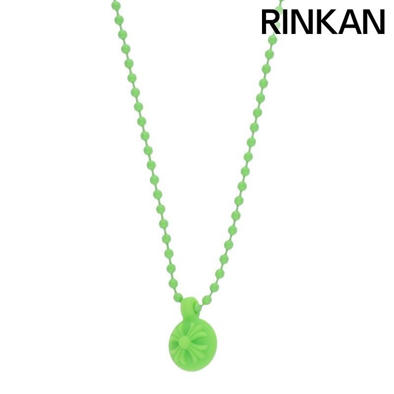 クロムハーツ RUBBER CRS BALL/ラバークロスボール シリコンネックレス メンズ