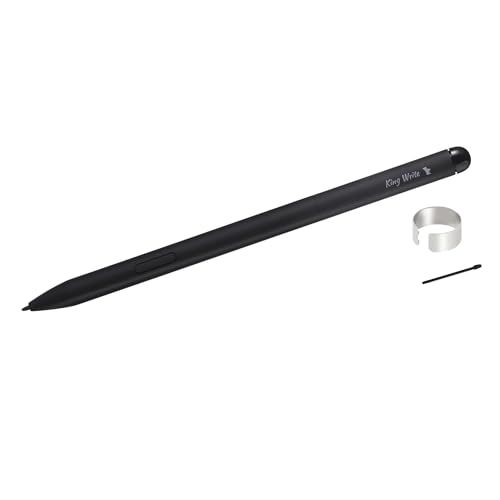 MR05 黒 Galaxy Note | 富士通 Quaderno クアデルノ (Gen.2/Gen.3C) 用EMRスタイラスペン 高精度 最大4096レベル筆圧対応 パームリジェクション対応 消しゴム機能対応ｍａ