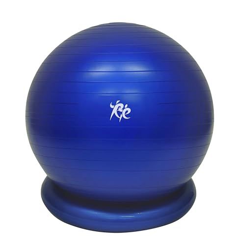 Re バランスボール 65cm 適正身長165?185cm 耐荷重300kg (固定リング ポンプ付) 体幹 エクササイス 椅子代わり 1年間商品保証ｍａ
