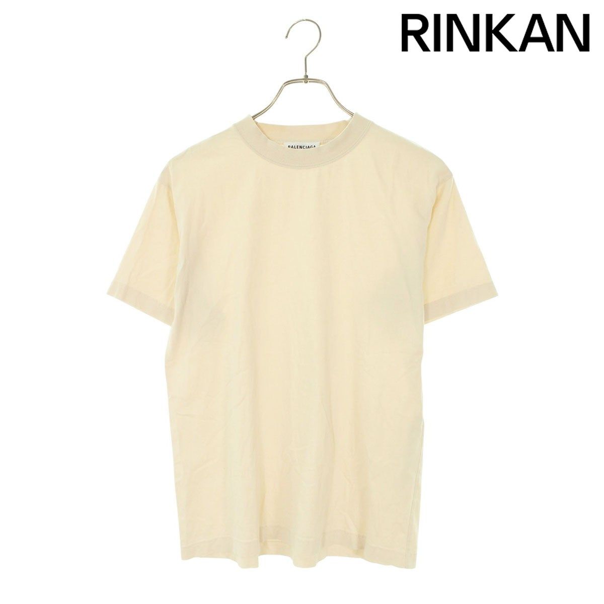 バレンシアガ 670943 TLVH9 バックロゴエンブロイダリーTシャツ メンズ XS