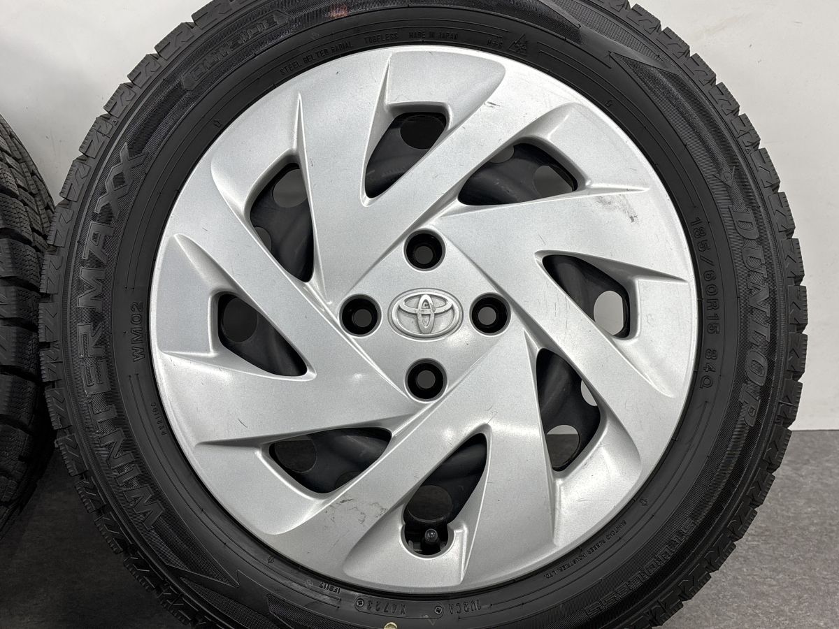 バリ溝】トヨタ カローラ フィールダー 純正スチール 15in 5.5J +45