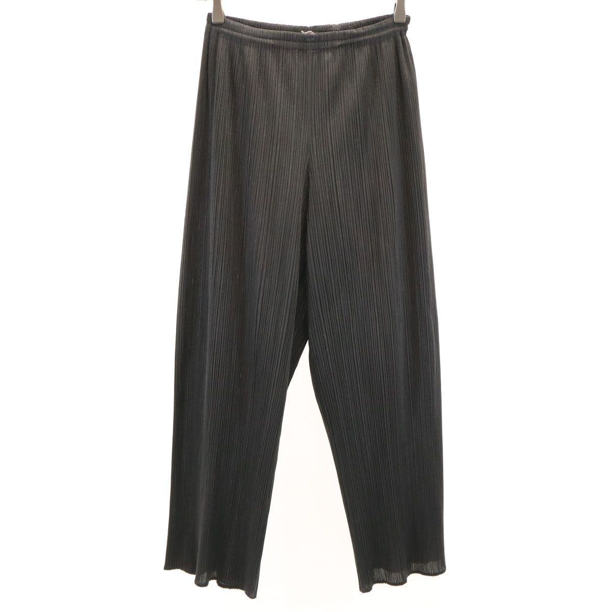 PLEATS PLEASE プリーツプリーズ プリーツ パンツ グレー イッセイミヤケ レディース 古着
