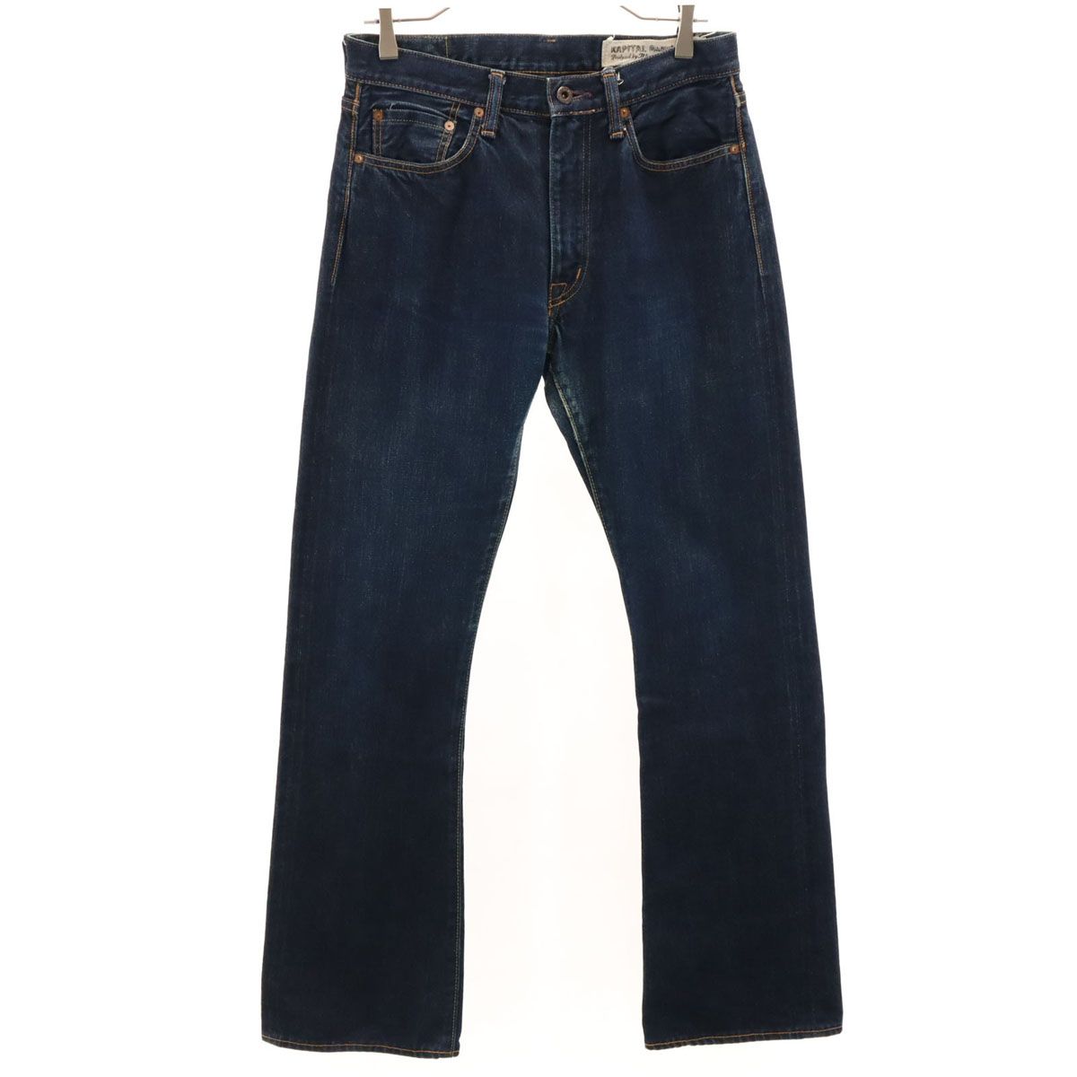 KAPITAL キャピタル 日本製 デニムパンツ W32 インディゴ ジーンズ メンズ 古着