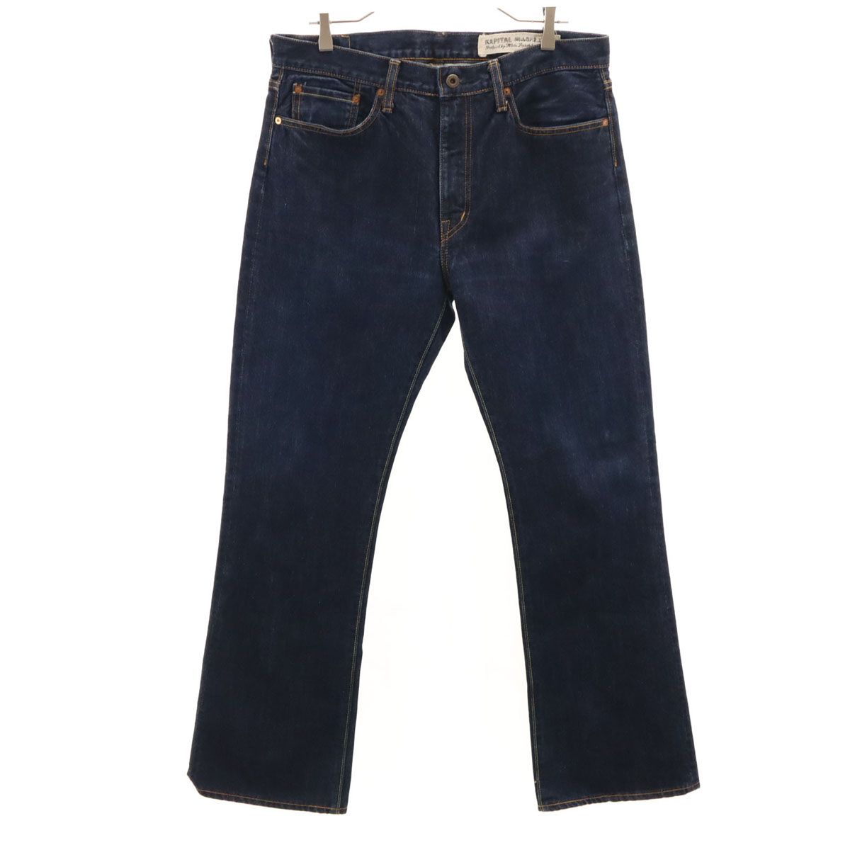 KAPITAL キャピタル デニムパンツ W36 インディゴ ジーンズ メンズ 古着