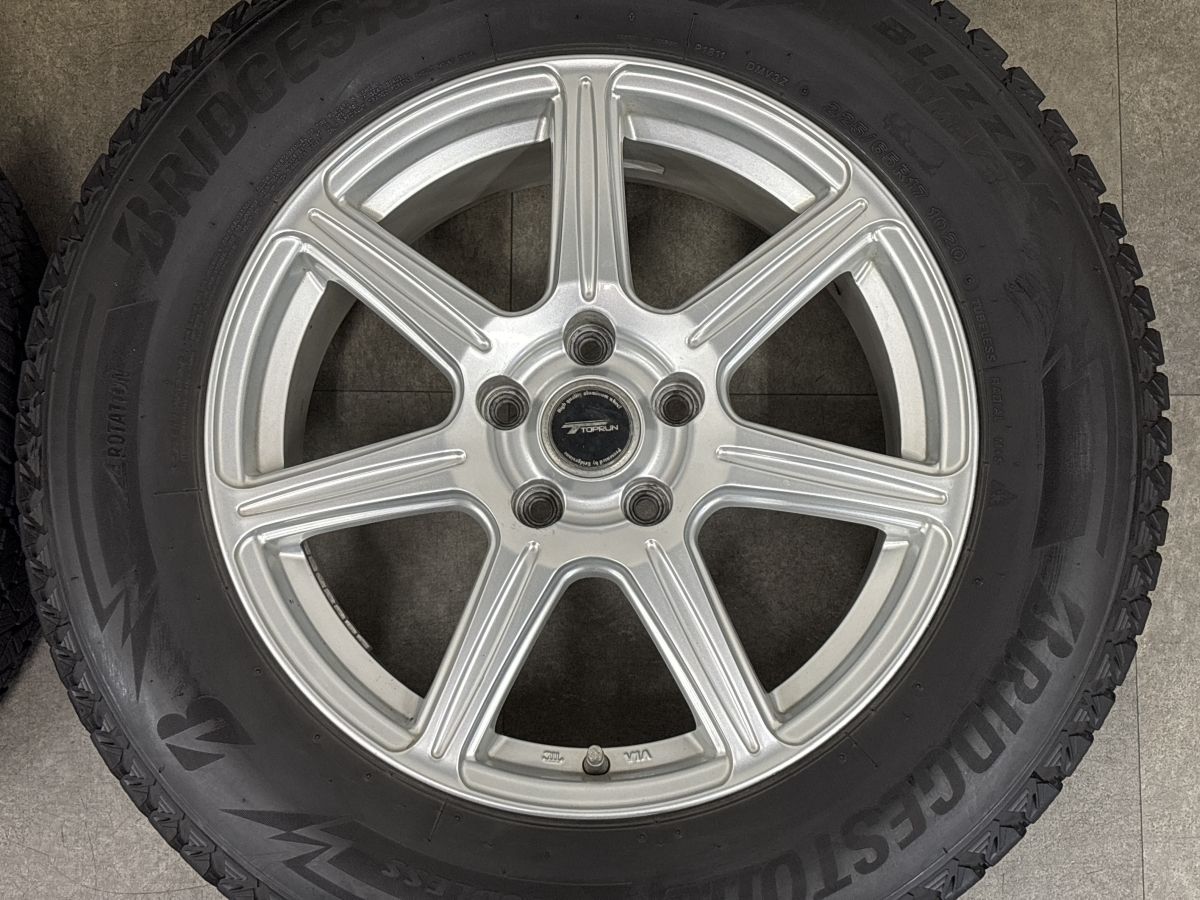 スタッドレス】トップラン 17in 7J +45 PCD114.3 ブリヂストン