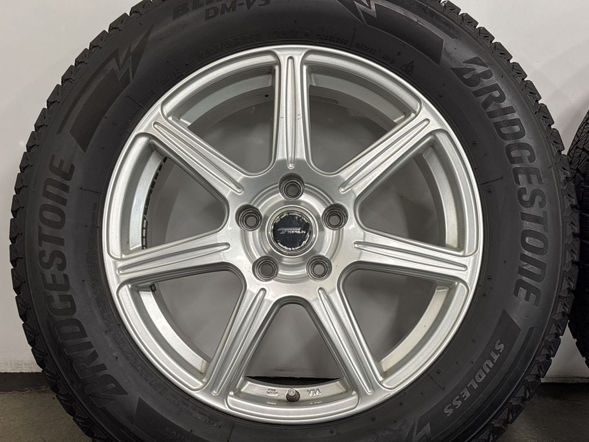 スタッドレス】トップラン 17in 7J +45 PCD114.3 ブリヂストン