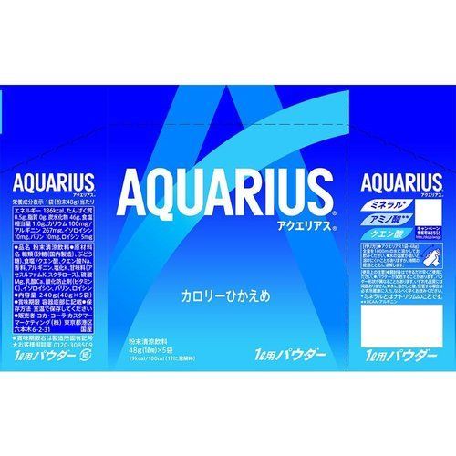 コカ・コーラ アクエリアスパウダー48g ×30袋 - メルカリ