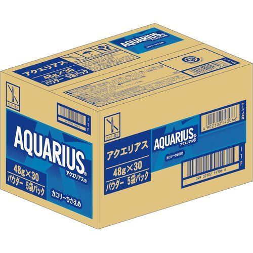 コカ・コーラ アクエリアスパウダー48g ×30袋 - メルカリ