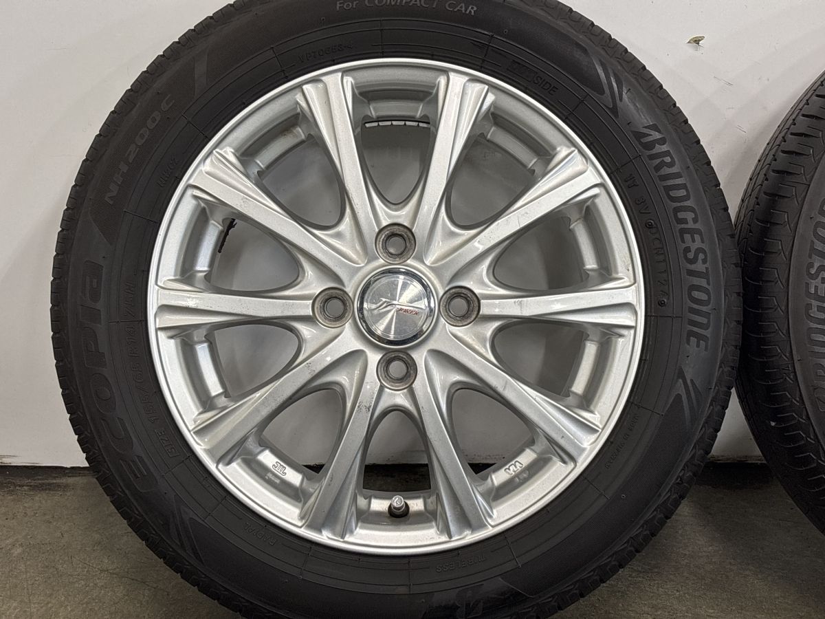 交換用に】Weds JOKER 14in 4.5J +45 PCD100 ブリヂストン エコピア
