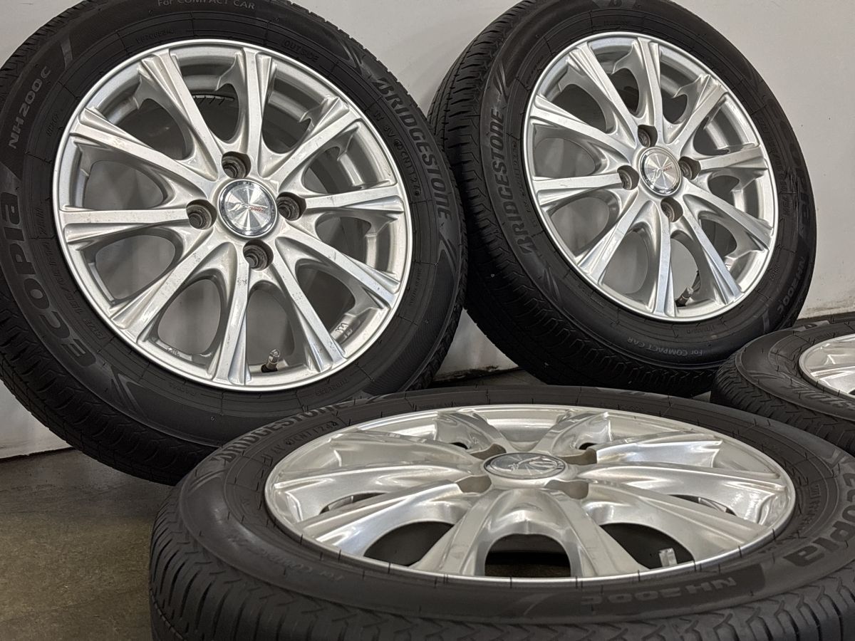 交換用に】Weds JOKER 14in 4.5J +45 PCD100 ブリヂストン エコピア