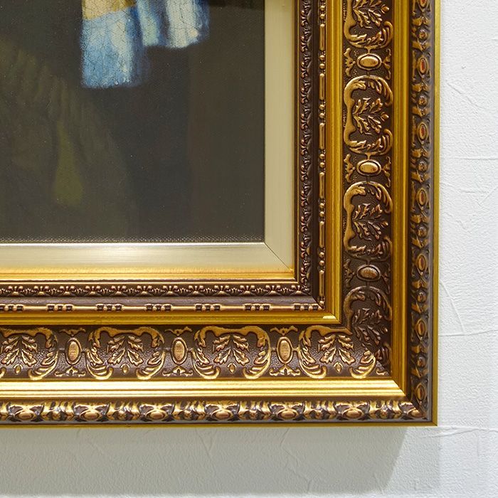 原寸大サイズ 複製画 フェルメール「真珠の耳飾りの少女」ジクレー版画