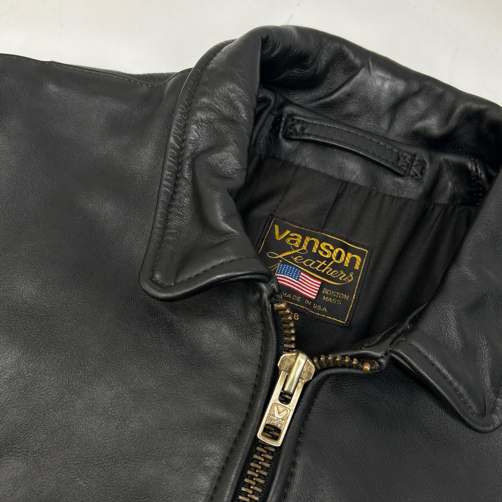 VANSON バンソン ブラック エンフィールド シングルライダース VANSON バンソン ブラック エンフィールド シングルライダース