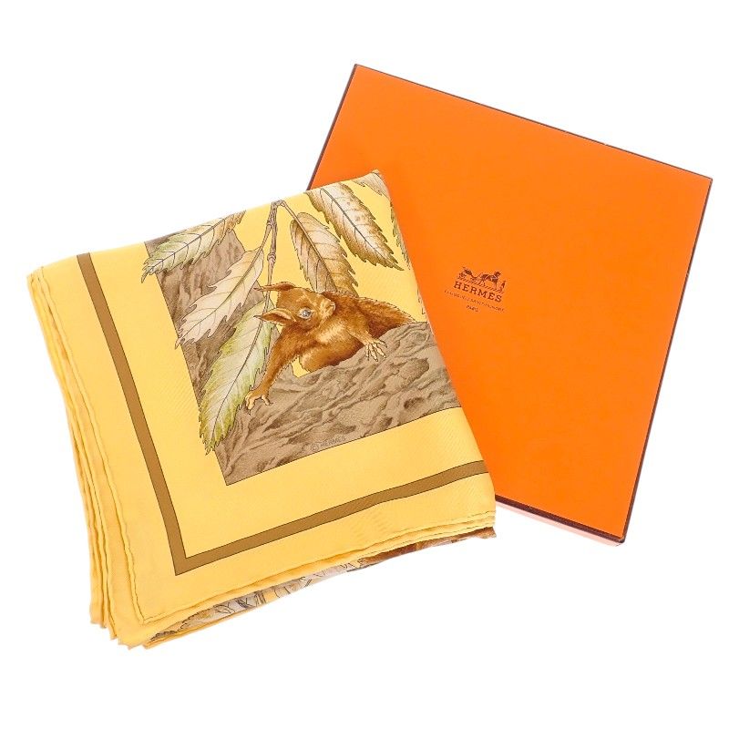 エルメス HERMES カレ90 CASSE NOISETTE くるみ割り人形 スカーフ