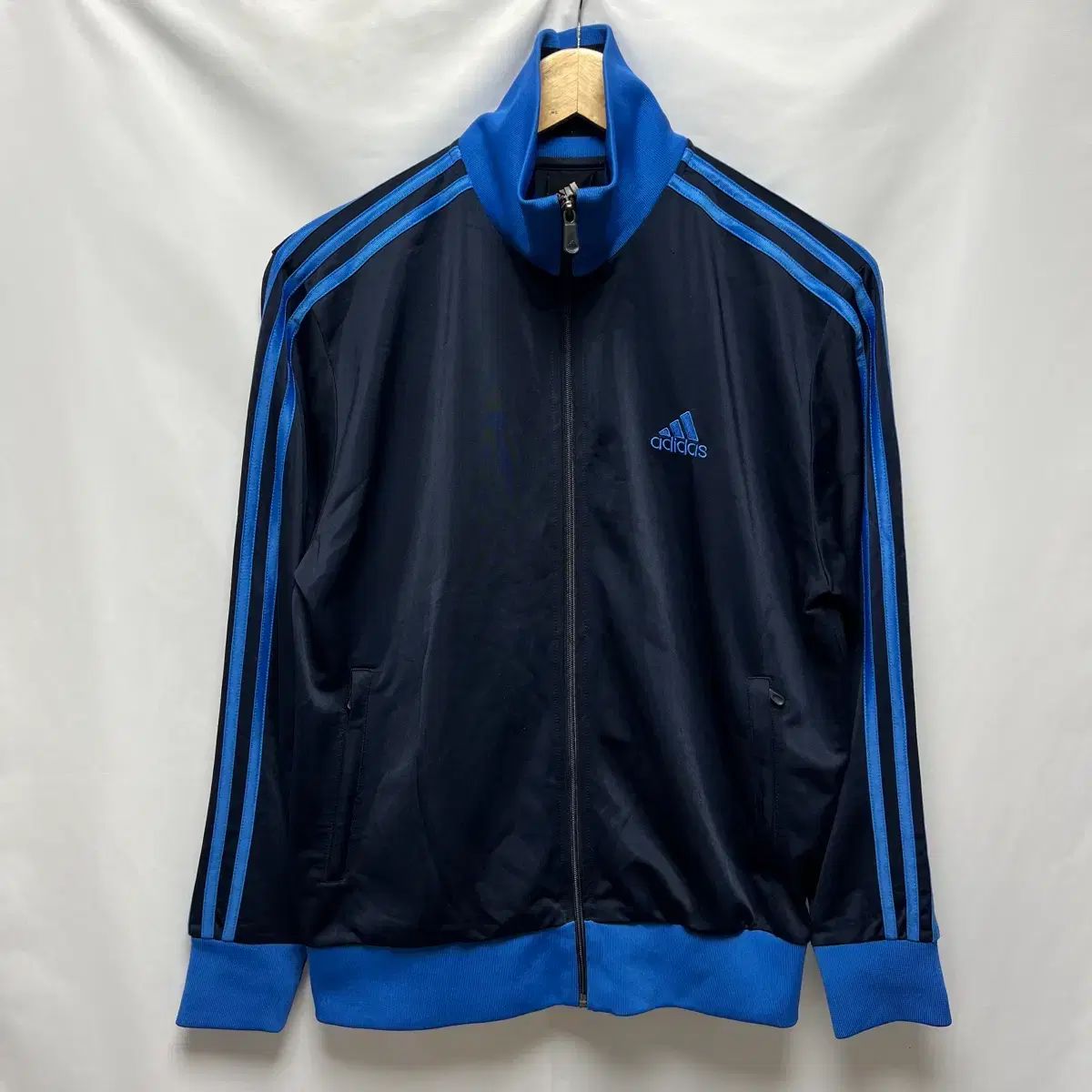 正規品/95 adidas アディダス 3本線 南派 ネイビーブルー トラック 