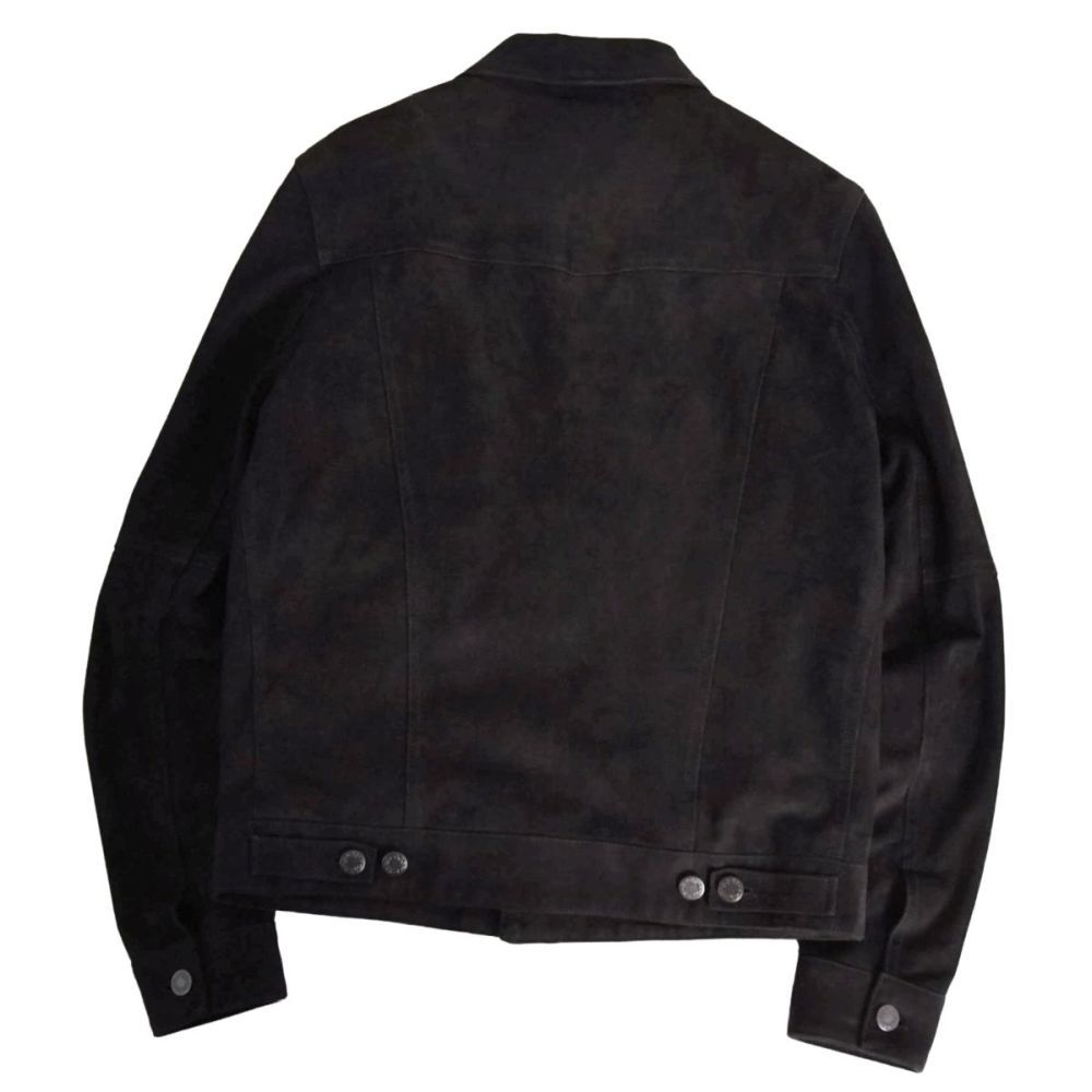 美品 エンメティ EMMETI ジャケット レザージャケット ゴートスキン