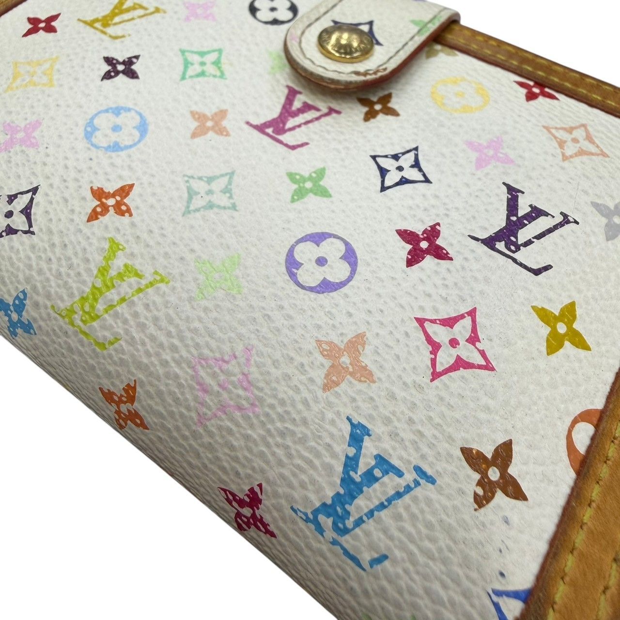 LOUIS VUITTON ルイ ヴィトン がま口二つ折り財布 ポルトモネ ビエ