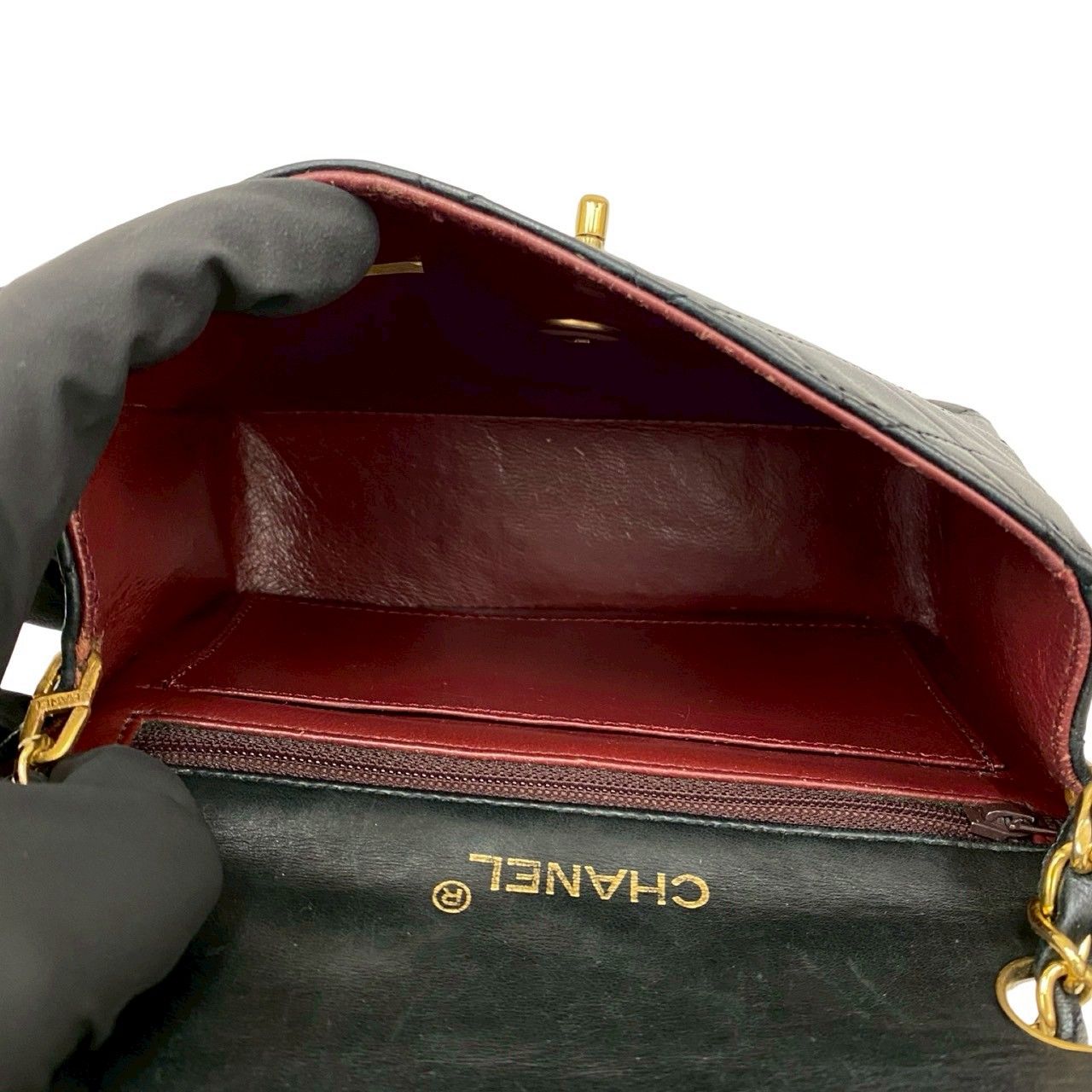 極 美品 カード シール有 0番台 CHANEL シャネル マトラッセ ココ