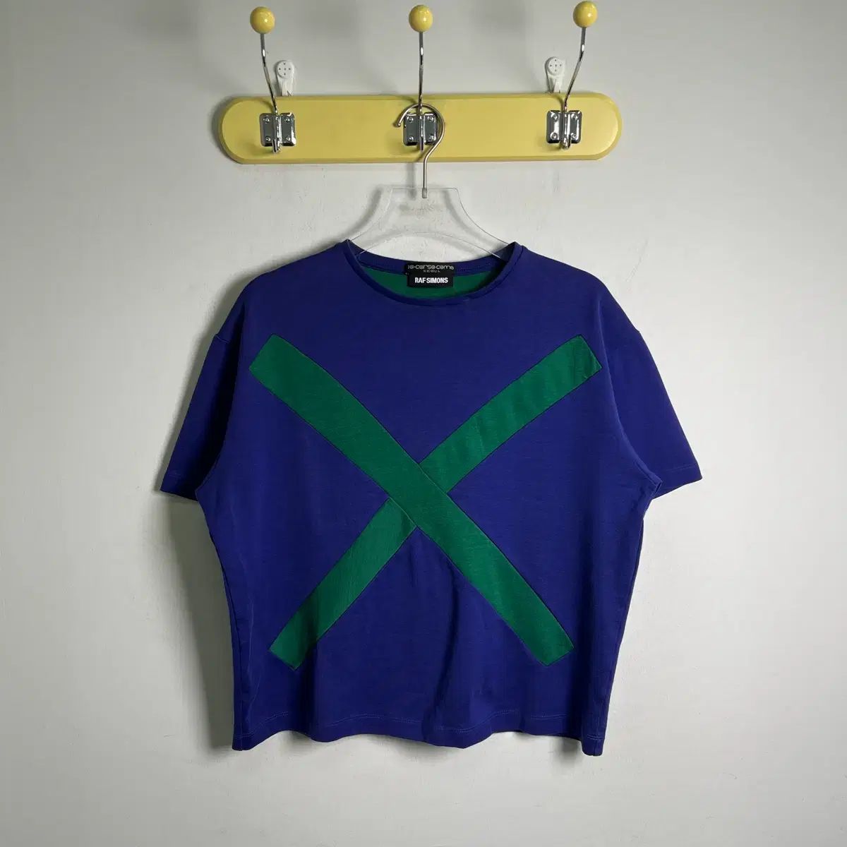 RAF SIMONS ラフ シモンズ x 10 Corso Como イカロス クロス アプリケ 半袖 Tシャツ M