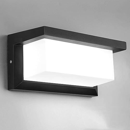 Lightess LED ポーチライト 玄関ライト 玄関照明 密閉型 防雨型 センサーなし 防水IP65 外灯 屋外 ウォールライト ブラケットライト ウォールランプ 門柱灯 壁掛け照明 門柱灯 廊下灯 庭園灯 壁掛け灯 ガーデンライト 防犯 9804a1af