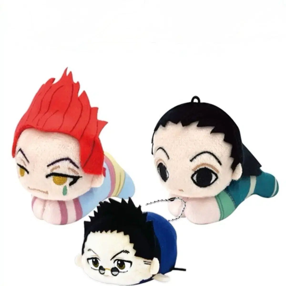 HUNTER×HUNTER はぐキャラ ヒソカ＝モロウ イルミ レオリオ ぽてコロ 3個 まとめ