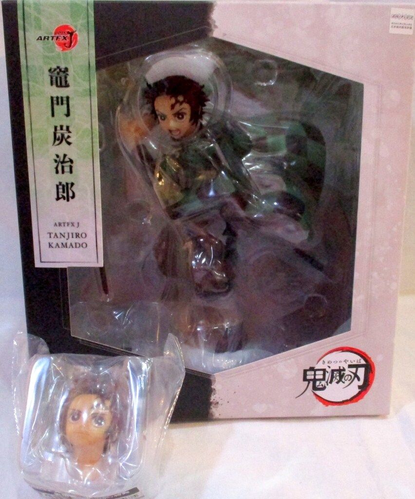 コトブキヤ 鬼滅の刃 ARTFX J 竈門炭治郎 特典表情替えパーツ付 PVC