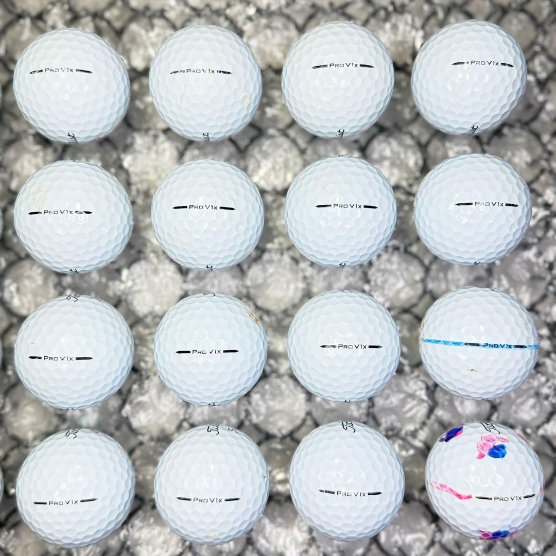 ロストボール タイトリスト pro v1 20球 Sランク 980おまけtee付 ロストボール タイトリスト PRO V1X A ランク 20球 14 おまけ付 - メルカリ