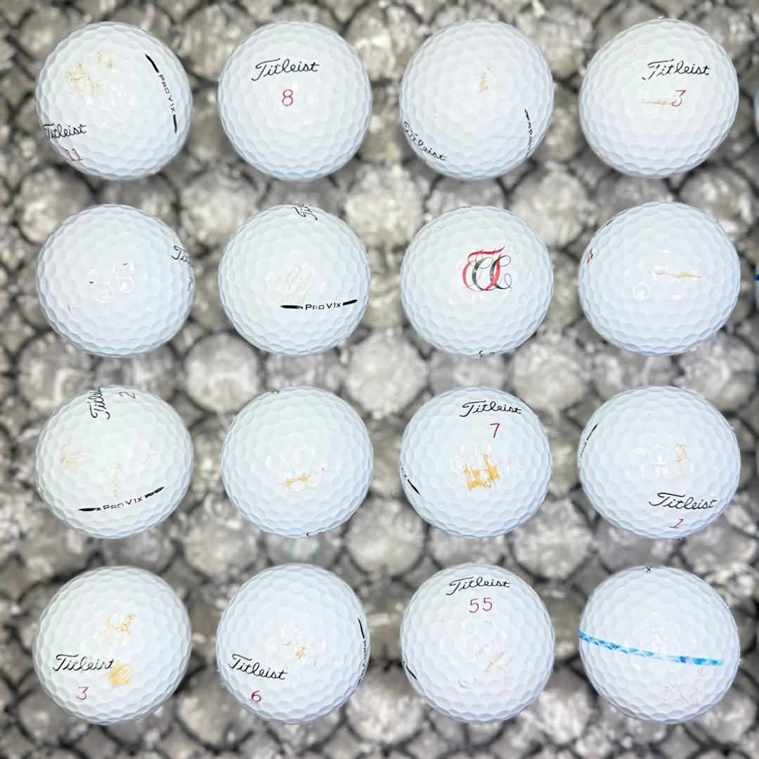 ロストボール タイトリスト PRO V1X Bランク 2025 20球 おまけ付