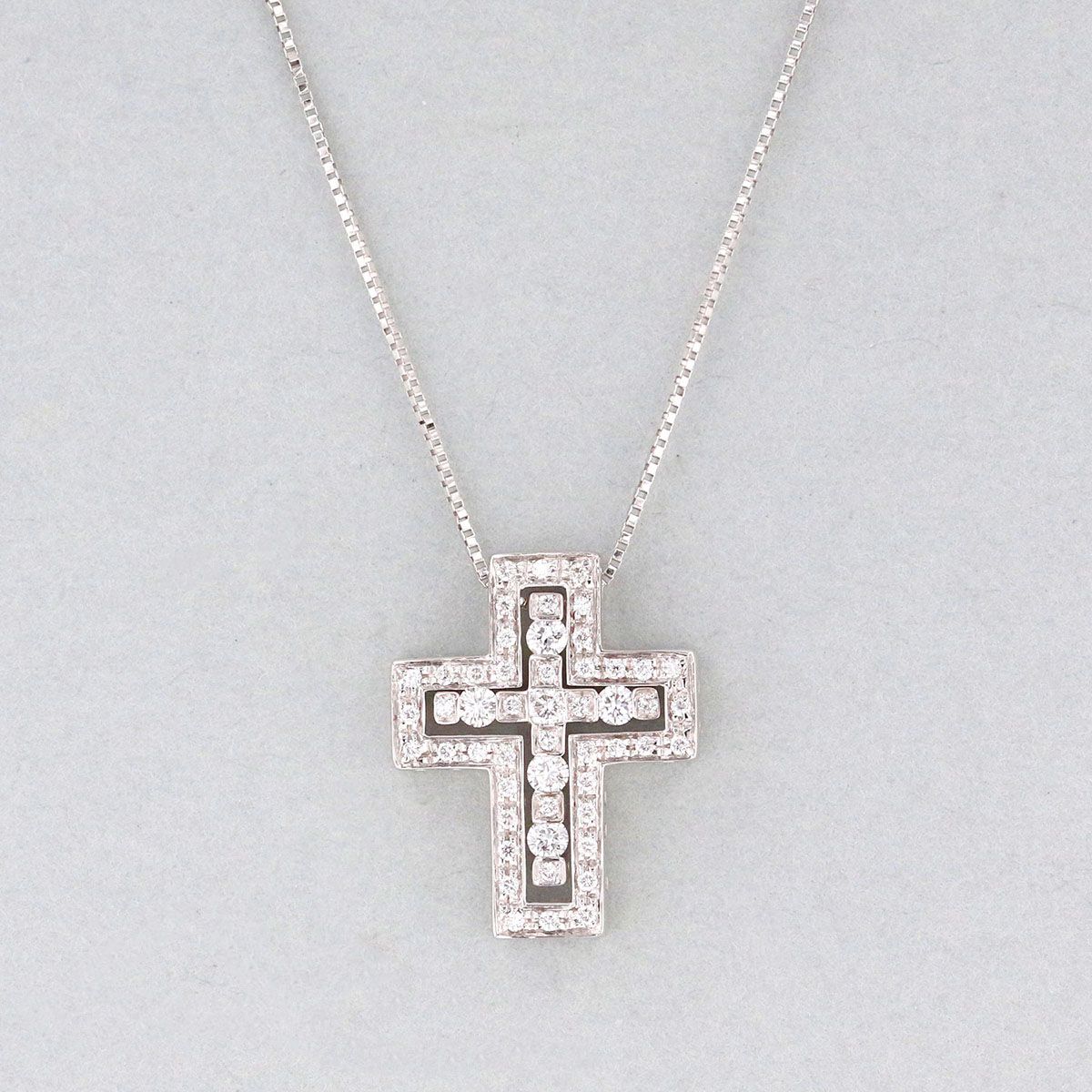 Damiani ダミアーニ ベルエポック クロス XS ダイヤモンドネックレス 