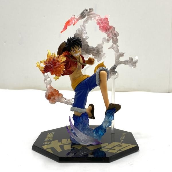 【中古】【本体のみ/支柱不備】フィギュアーツZERO モンキー・D・ルフィ -Battle Ver. ゴムゴムの火拳銃- 「ワンピース」[95]