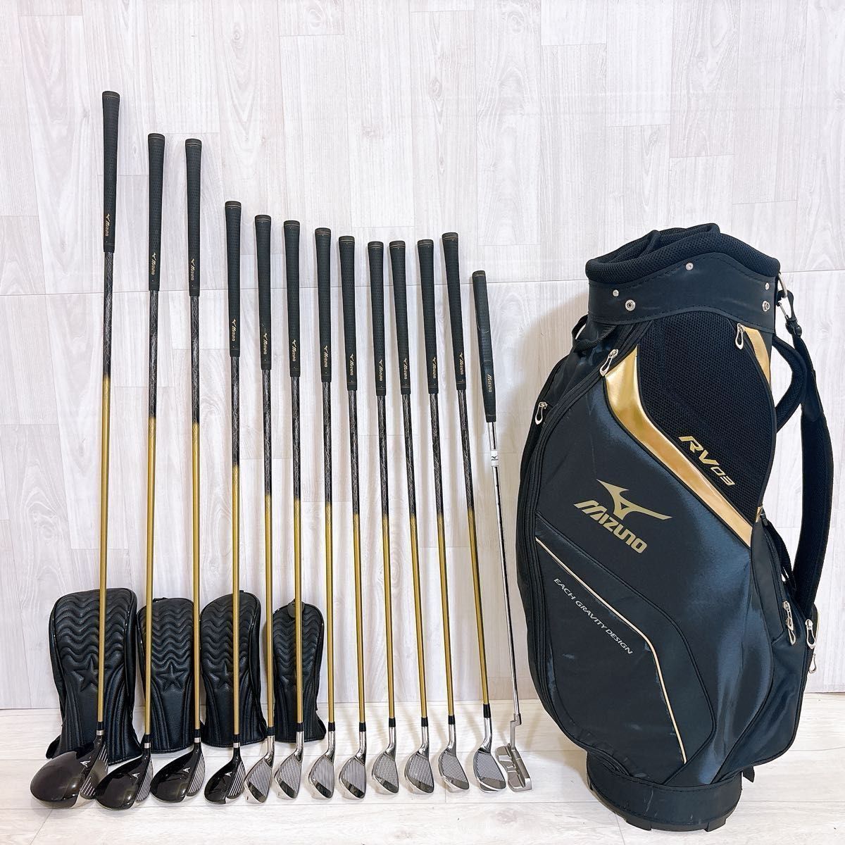 mizunoゴルフフルセット 初心者男性用
