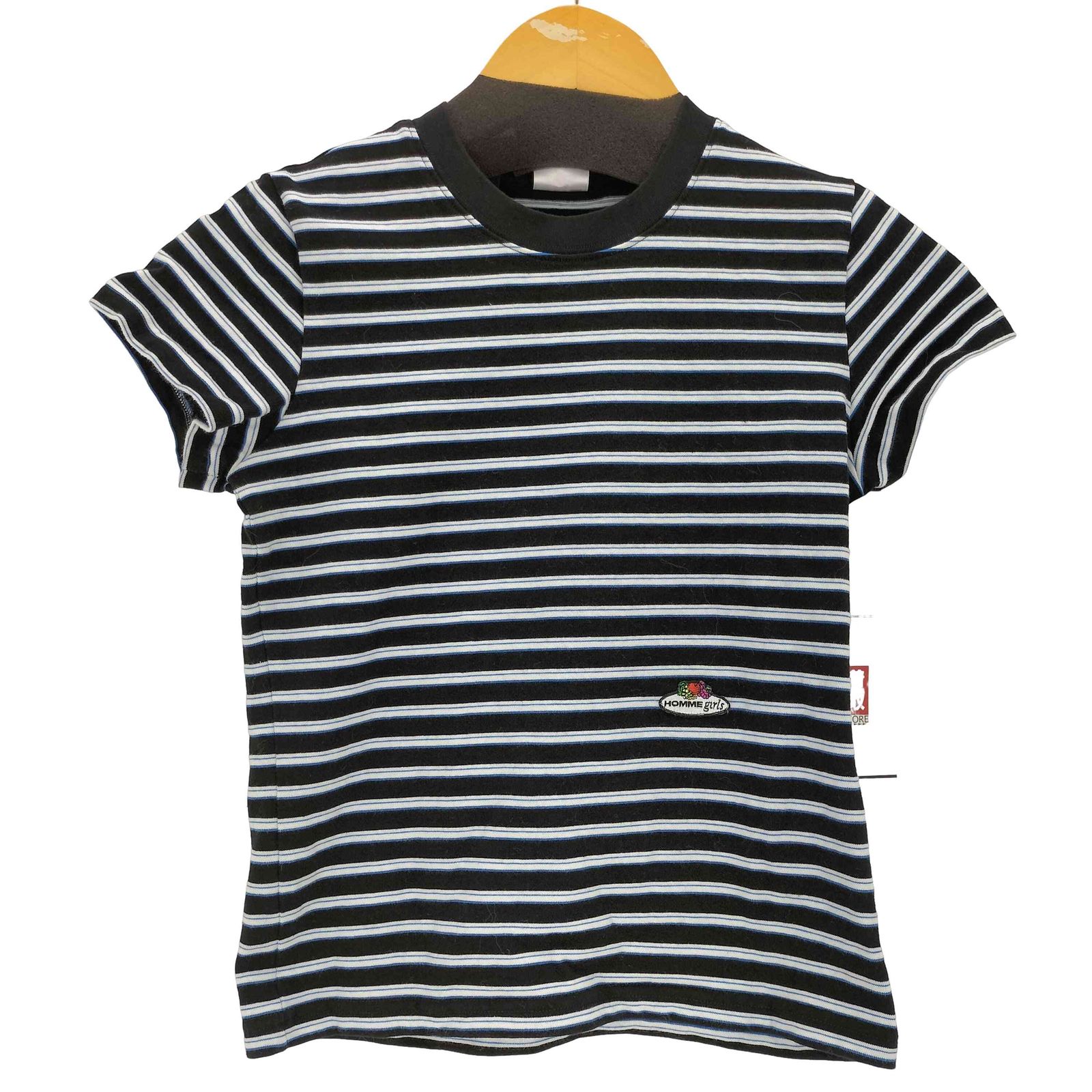 ユーズドフルギ USED古着 {{HOMME girls}}26SS Striped Baby Tee レディース import：S