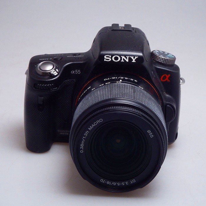【中古】(ソニー) SONY α55 + DT18-70/F3.5-5.6 SLT-A55