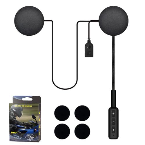 【最新型改良】LYANGET オートバイヘルメット ヘッドセット イヤホン バイク インカム インカム バイク用 スピーカー bluetooth 5.0 クリアな音質 操作簡単 取り付けが簡単 クリアな音声ナビゲーション ノイズ消減 ハンズフ d7be8de0