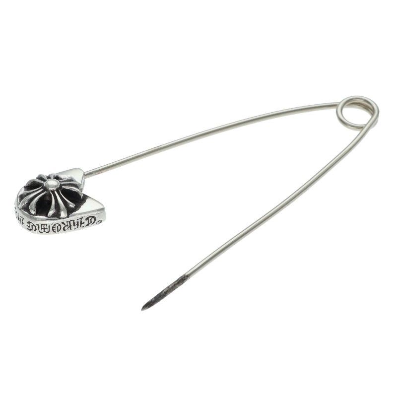 クロムハーツ SAFETY PIN LG/ラージセーフティピン シルバーネックレス