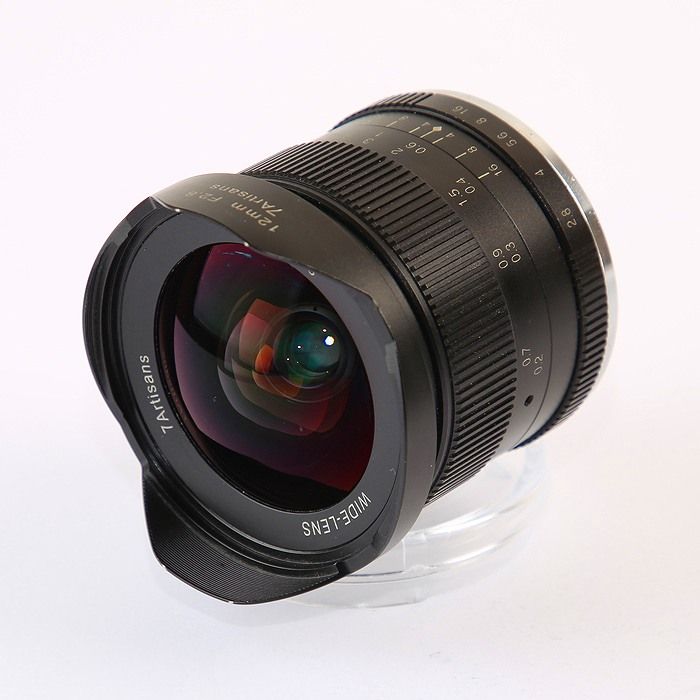 【中古】(七工匠) 七工匠 7ARTISANS 12/F2.8 BK フジX