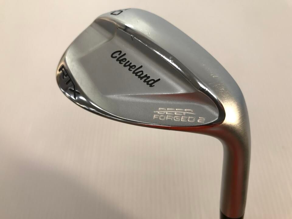 クリーブランド　RTX DEEP FORGED 2　60度　ダイナミックゴールド HT　S200フレックス　ウェッジ　中古【最短即日発送】