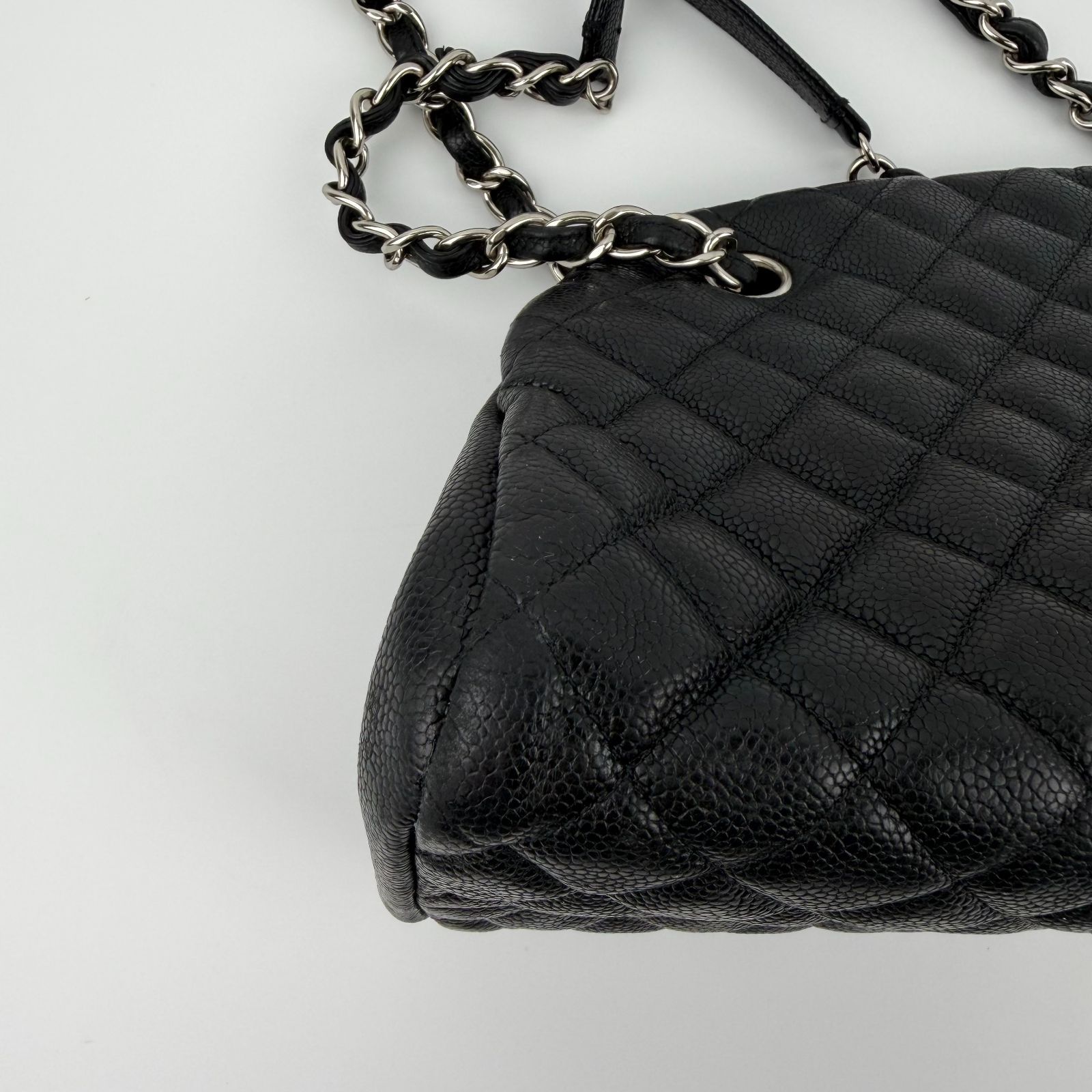 中古】CHANEL シャネル ココマーク マトラッセ チェーンショルダー 