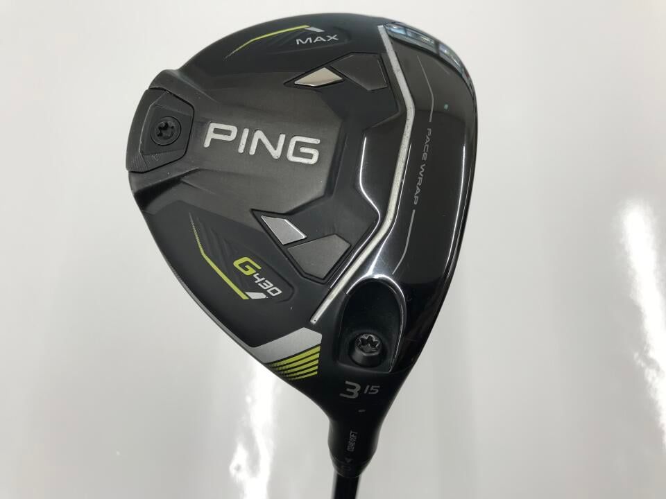 ピン　G430 MAX　15度　ALTA J CB BLACK　Sフレックス　フェアウェイウッド　中古　ゴルフドゥ！新居浜店【最短即日発送】
