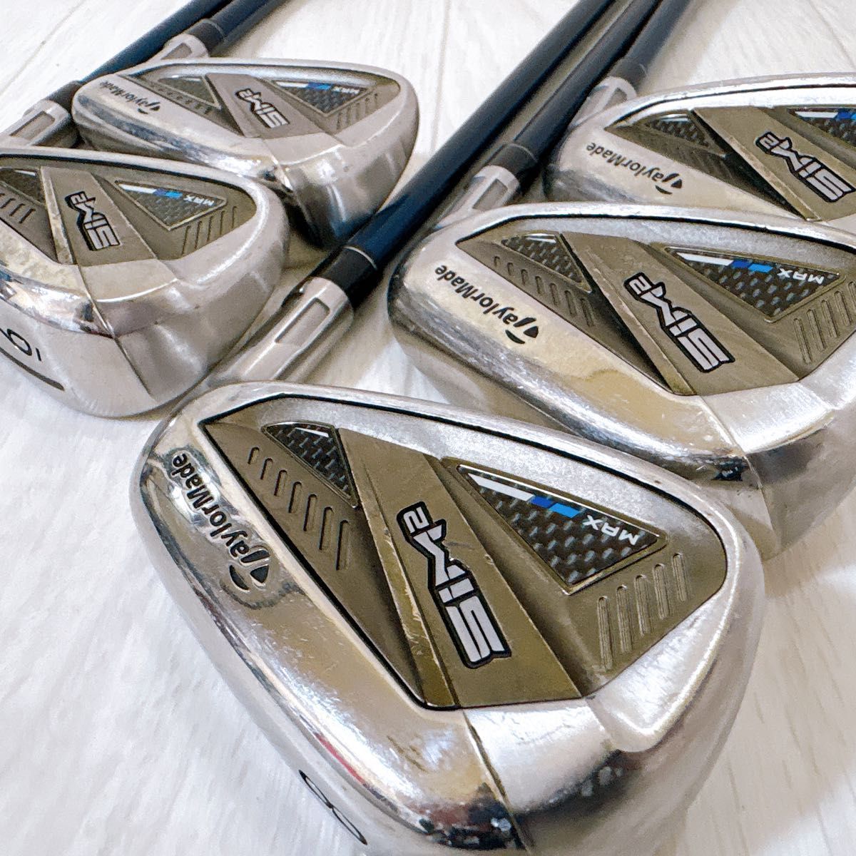 TaylorMade SIM2 MAX テーラーメイド シムツーマックス メンズアイアン 5本 右利き R 純正カーボン