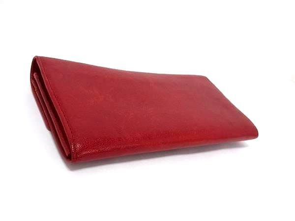 CARTIER カルティエ 長財布 ラブコレクション レッド系 レザー CARTIER カルティエ 長財布 ラブコレクション レッド系 レザー