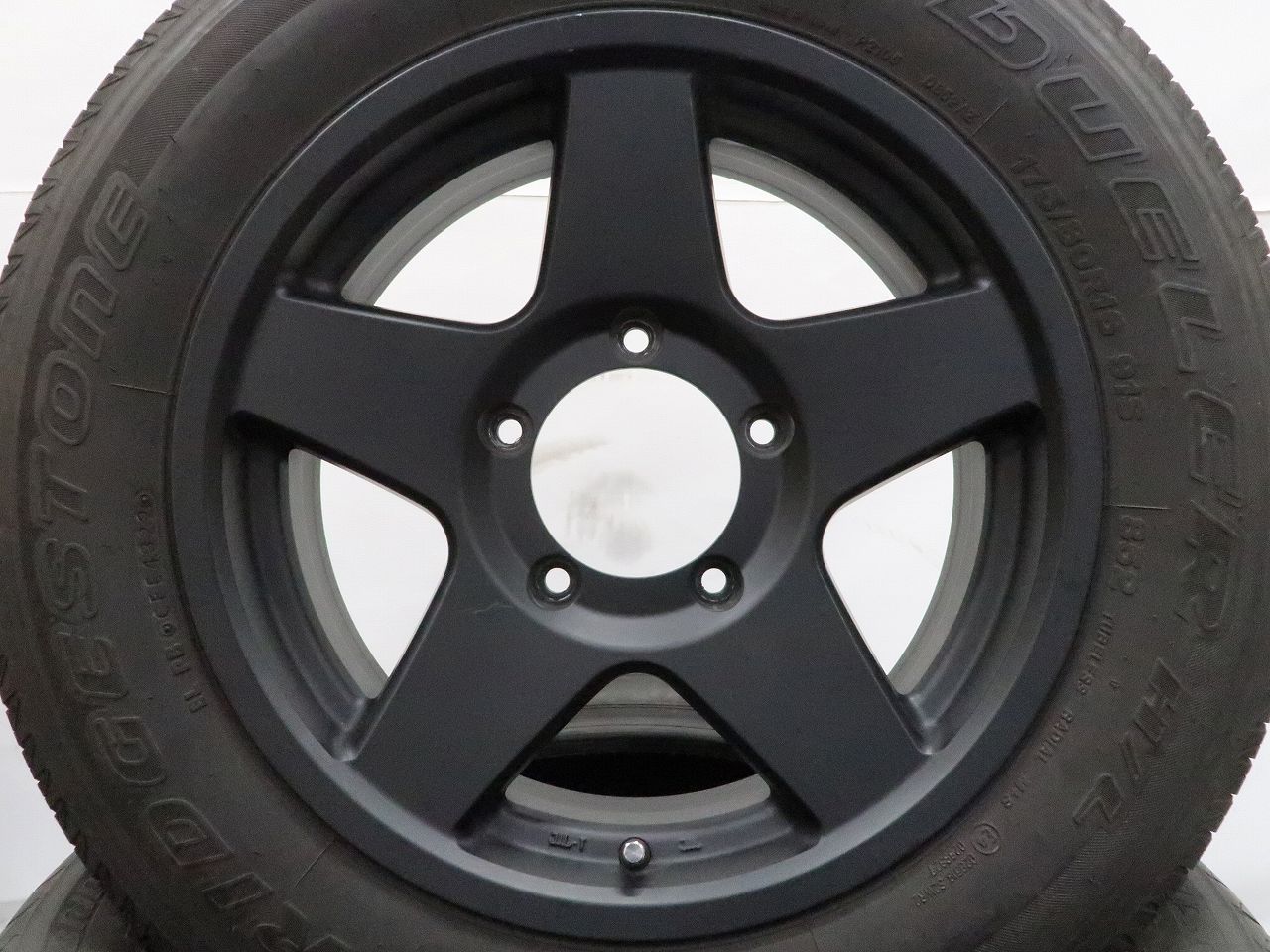 ジムニー 等に 4本 社外 16インチ 5.5J+20 5H 139.7 ラジアル
