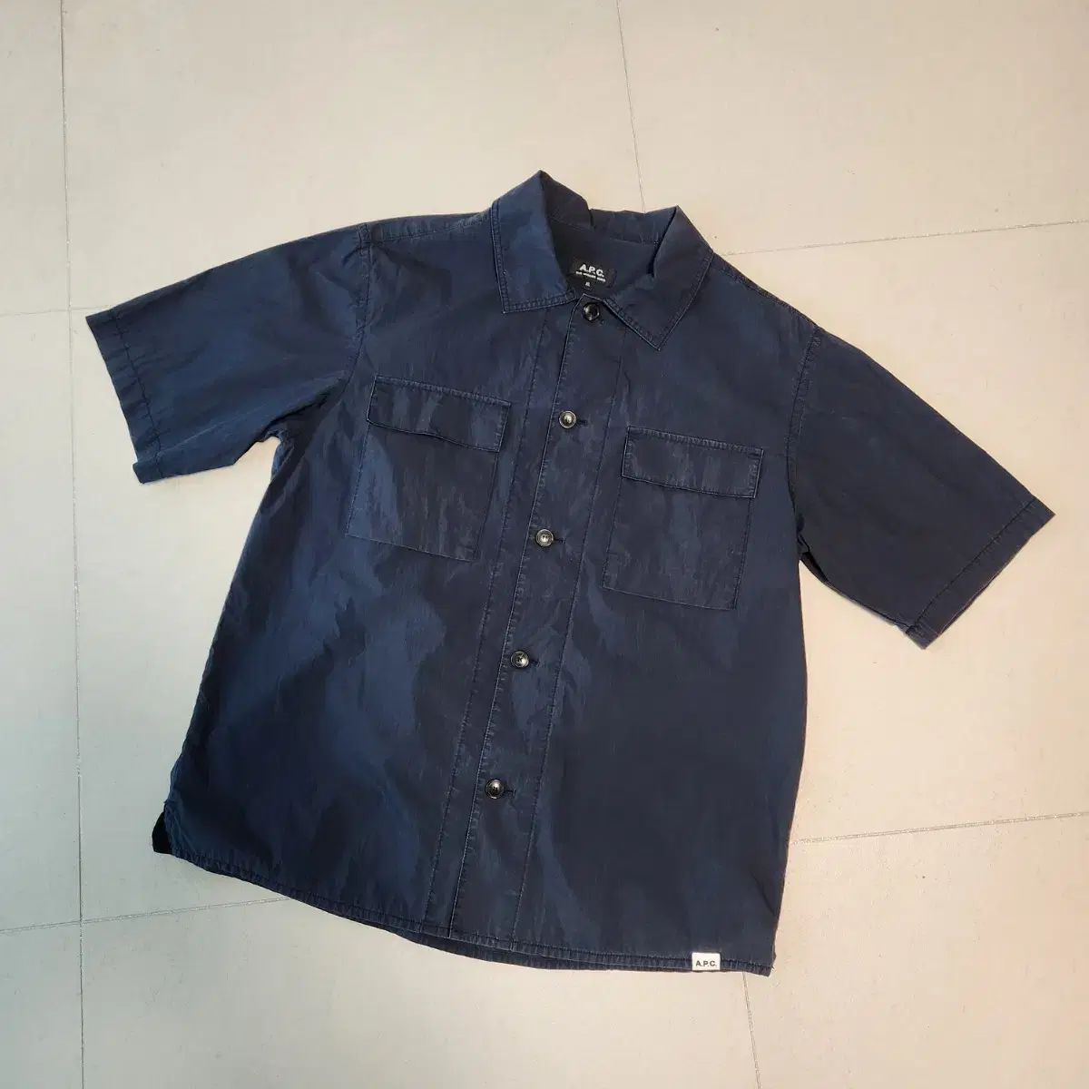 A.P.C. ユーティリティ ポケット ライトウェイト シャツ XL
