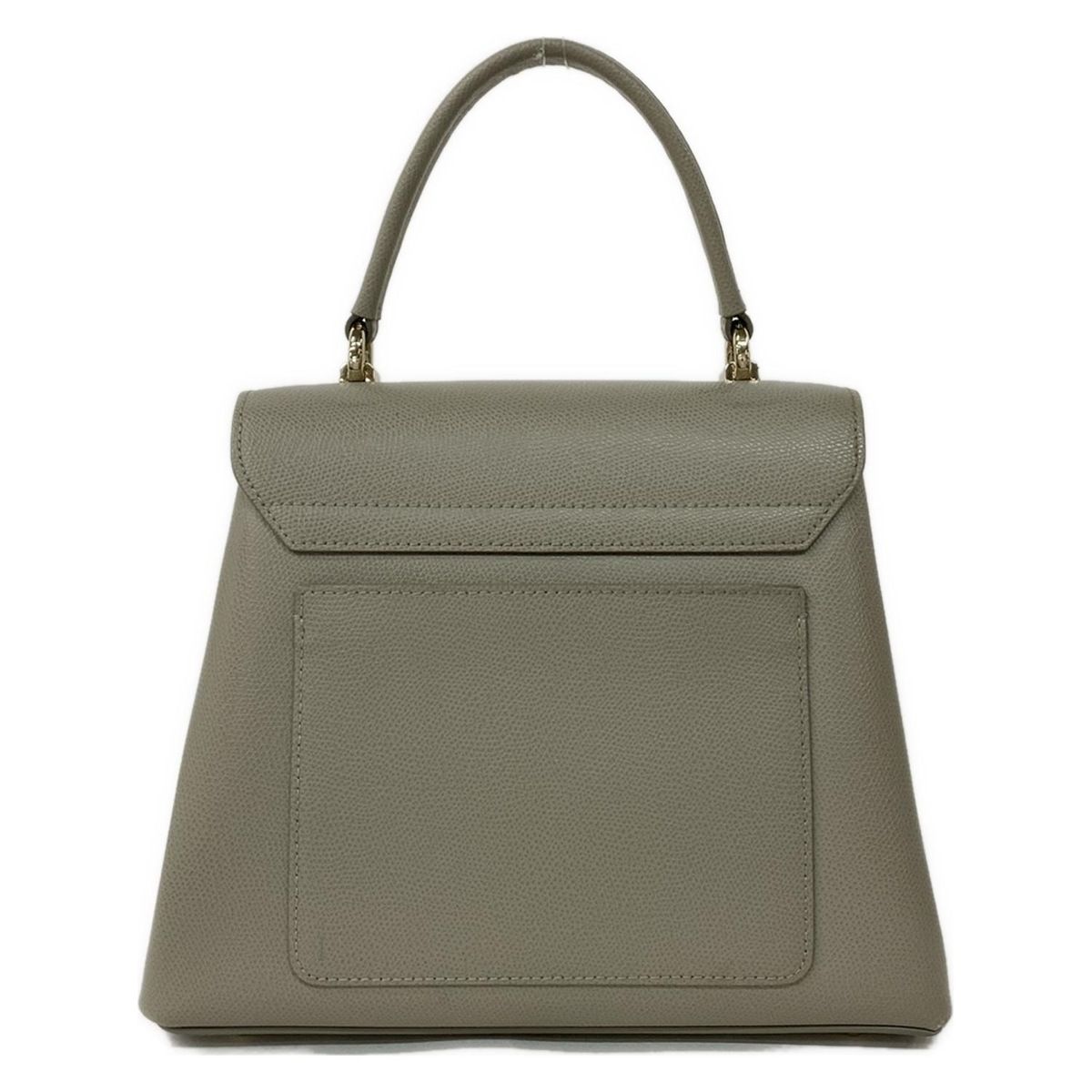 FURLA(フルラ) ハンドバッグ 1927 グレーベージュ レザー - メルカリ