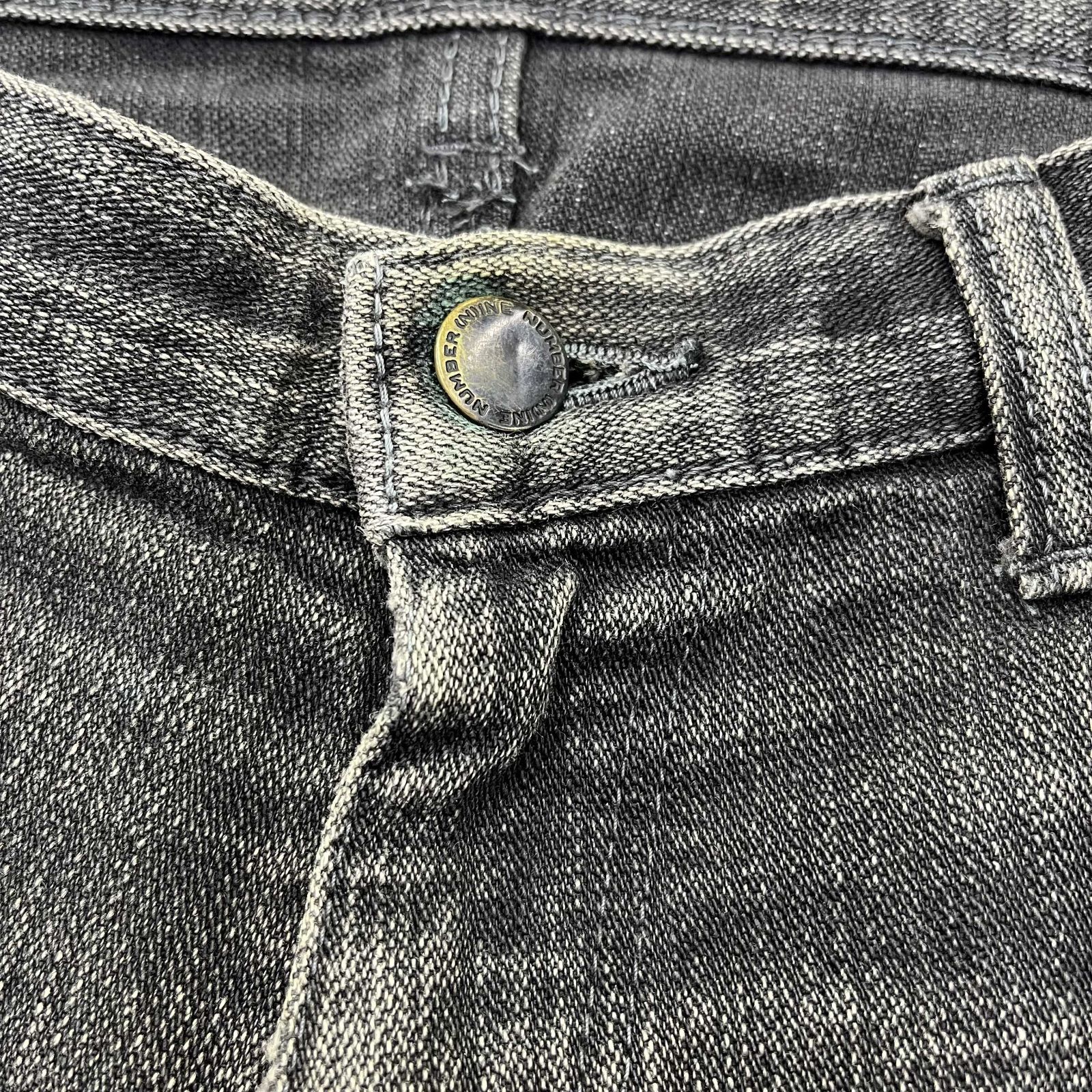 ナンバーナイン　08AW　 イージーカラーデニムパンツ　2 F08-NP004 NUMBER (N)INE ナンバーナイン デニム パンツ ジーンズ 2 F06-NP019A