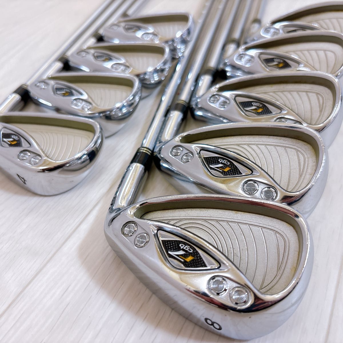 TaylorMade r7 cgb テーラーメイド メンズアイアンセット 9本 初心者 右利き R 純正スチール N.S.PRO