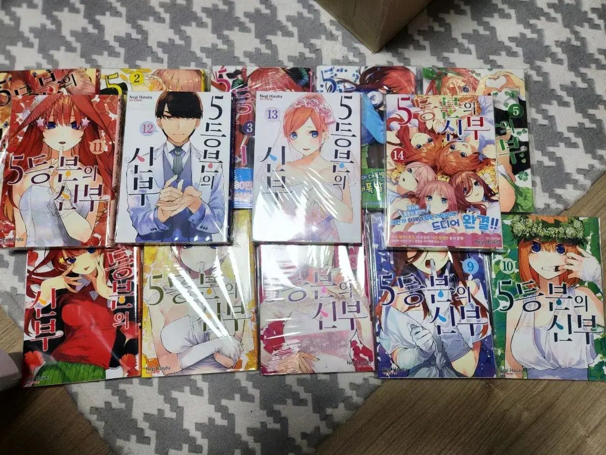 5 等分 花嫁 漫画 1 14 巻 初回版 開封