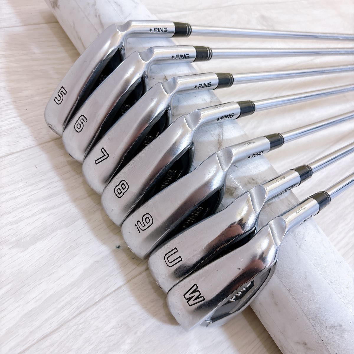 PING G425 ピン メンズアイアンセット 7本 右利き S 黒ドット N.S.PRO