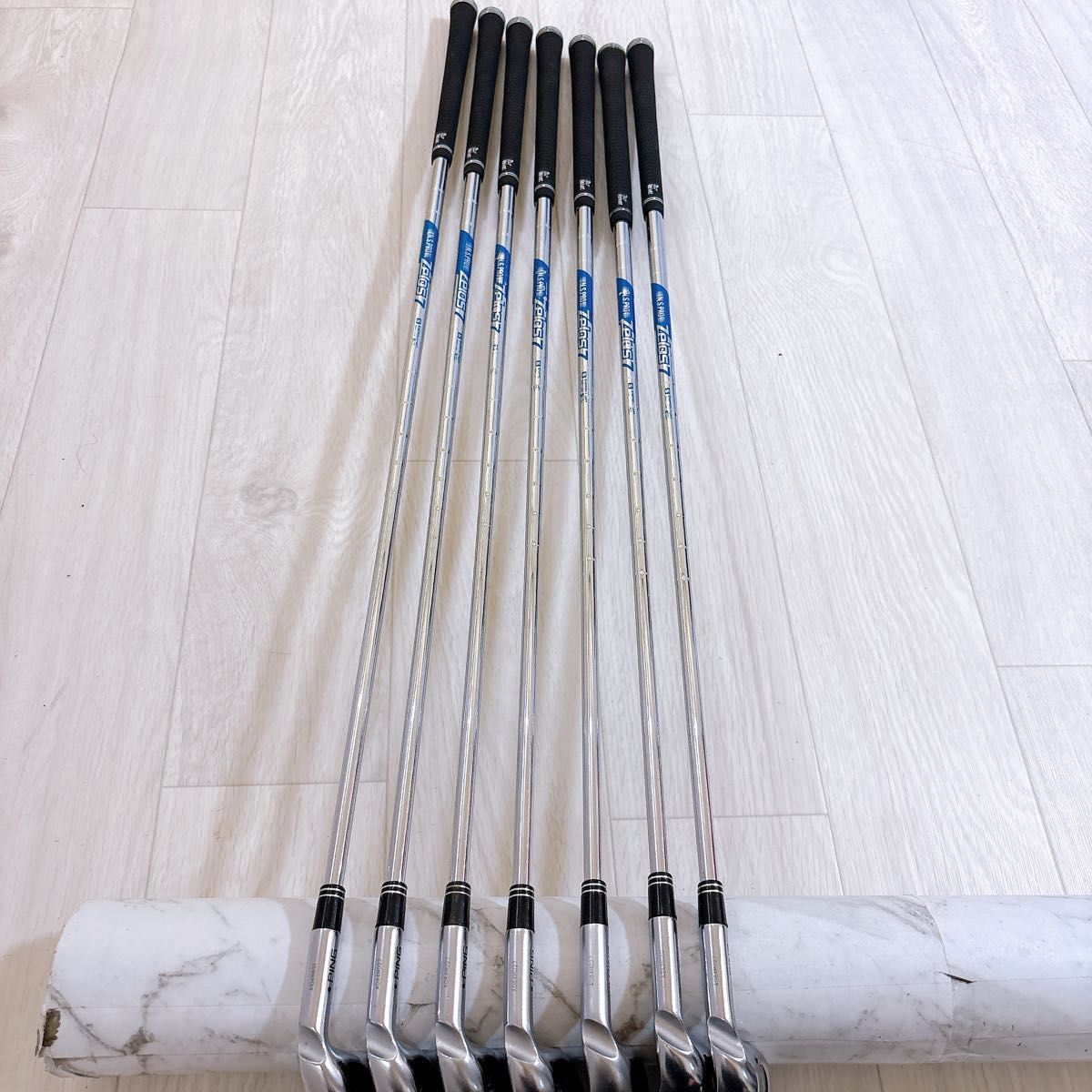 PING G425 ピン メンズアイアンセット 7本 右利き S 黒ドット N.S.PRO
