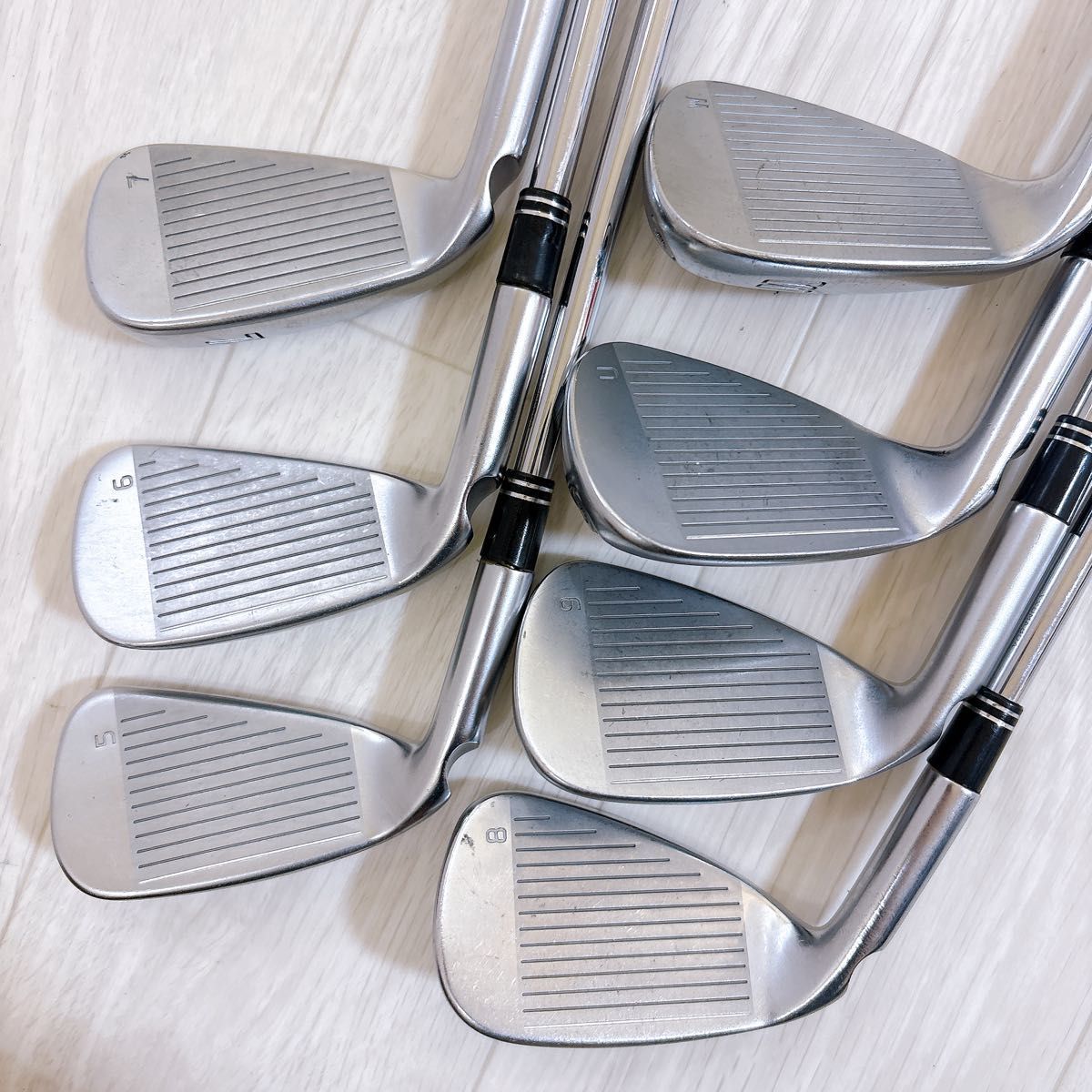 PING G425 ピン メンズアイアンセット 7本 右利き S 黒ドット N.S.PRO