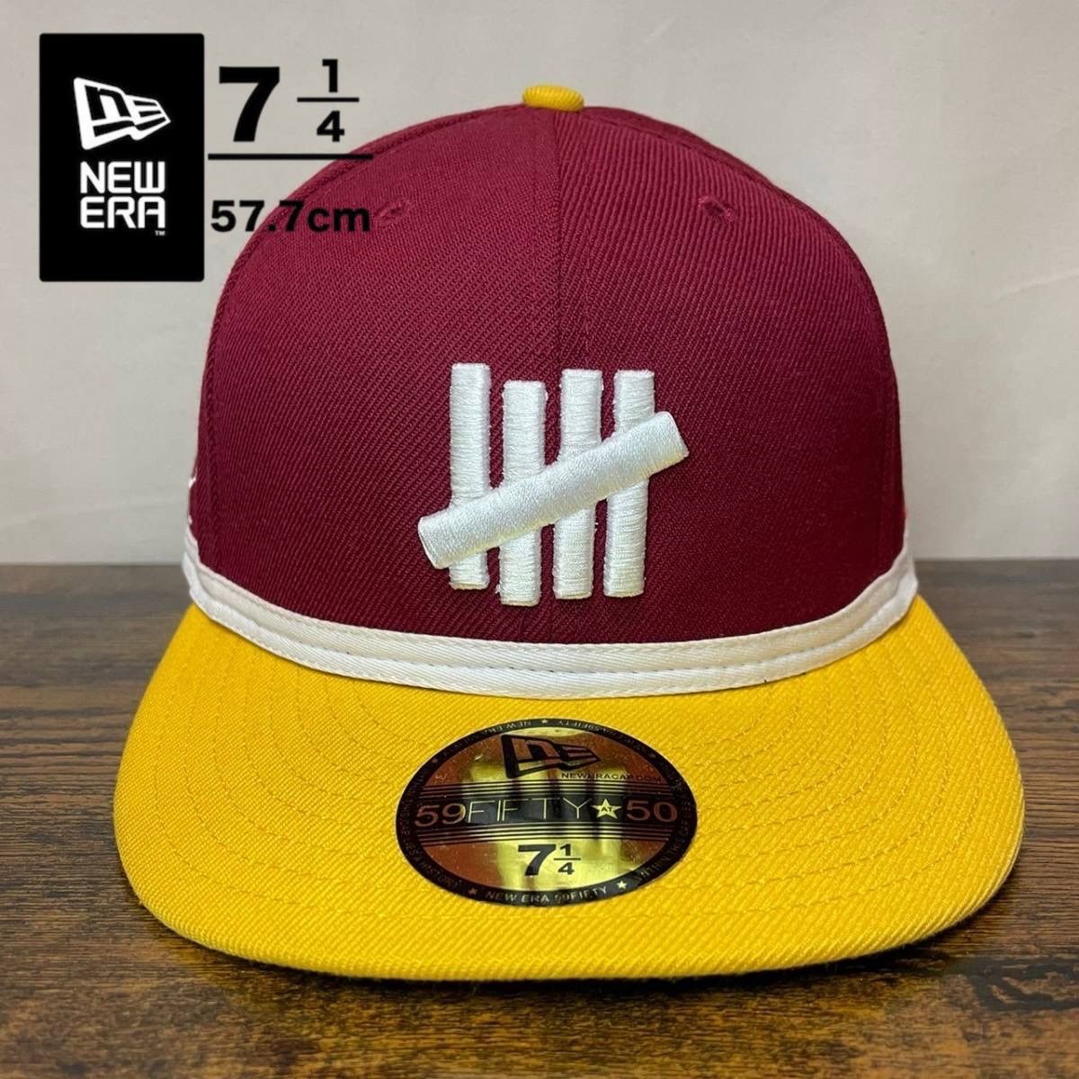 B50 ニューエラ 59fifty UNDEFEATED アンディフィーテッド